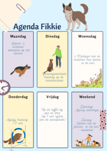 Ook honden hebben het vaak te druk….